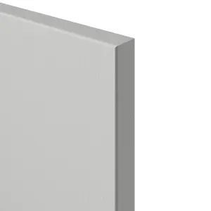 Tydeman Matt grey Standard Clad on larder panel (H)2400mm (W)610mm