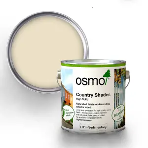 Osmo Country Shades Opaque Natural Oil based Wood Finish for Exterior E31 Sedimentary 750ml