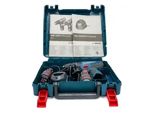 Bosch GSB 120-LI 12v Combi Hammer Drill 2 Speed 2x2ah + GWS 12v-70 Jigsaw