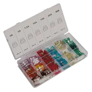 Sealey Automotive Standard Blade Fuse Assortment 120pc BCF120