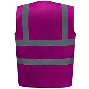 Yoko Mens Band & Brace Hi-Vis Vest