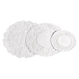 Essentials by Premier Doilies 30Pcs White Paper