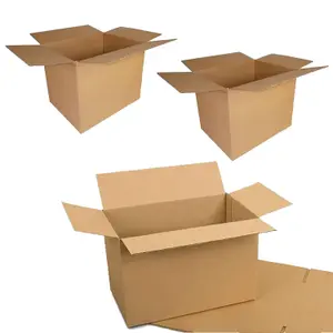 50 x 8x6x6" Strong Single Wall Cardboard Shipping Storage Packing Boxes