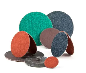 50mm P80 Zirconium Abrasive Quick Change Sanding Discs. Price per 10 discs