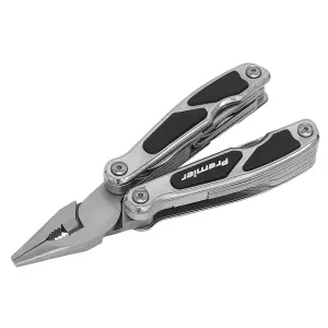 Sealey Multi Tool 15 Function Pliers Wire Cutters Scissors Wood Saw File PK36