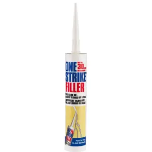 Everbuild One Strike Filler Cartridge White 300 ml (Pack of 3)