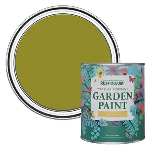 Rust-Oleum Pickled Olive Matt Garden Paint 750ml