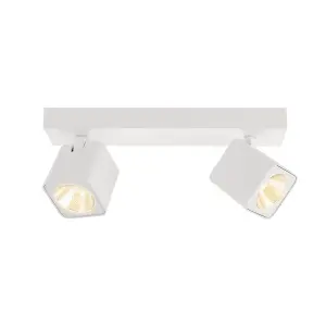 Luminosa Aveiro Modern Twin Ceiling Spotlight LED, 4000K