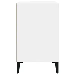 Berkfield Shoe Cabinet White 102x36x60 cm Engineered Wood