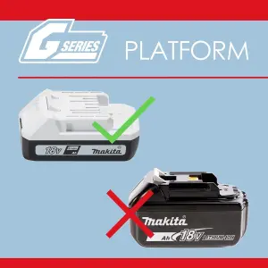 2 x Makita BL1815G 18v G-Series 1.5ah Lithium Ion Battery HP457D DF457D