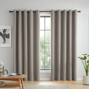 Wilson Blackout Thermal Curtains Grey / 168cm Width x 213cm Drop