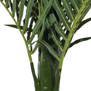 Artificial Coconut Palm Tree Decorative Plant in Planter 220cm H