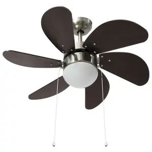 Dornan 76cm Ceiling Fan with Light Kit Black