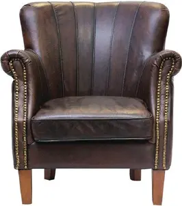 Lancaster Leather Chair Brown