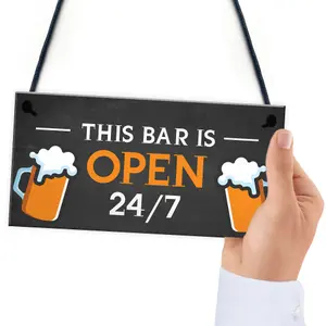 Funny Bar Sign Humour Joke HOME BAR Man Cave Pub Garage Sign  Gift