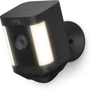 Ring Spotlight Cam Plus Battery - Black - HD Security Camera With Two-Way Talk