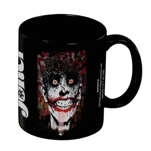 Batman Joker Smile Mug Black (One Size)