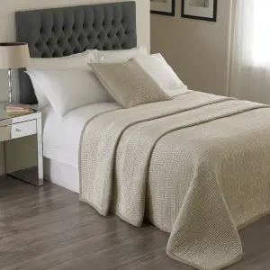 Paoletti Brooklands Quilted Cotton Heavyweight Bedspread