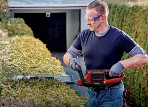 Einhell 65cm Cordless Hedge Trimmer 36V PXC With Cutting Collector Power X-Change GE-CH 36/65 Li Solo - Body Only