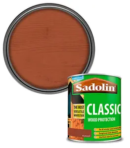 Sadolin 5028473 Classic Wood Protection Redwood 1 litre SAD5028473