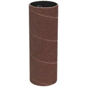 38mm x 90mm Bobbin Drum Sanding Sleeve - 80 Grit - Oscillating Aluminium Oxide