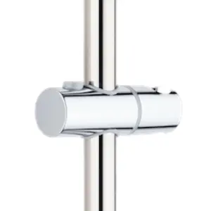 KeenFix Stainless Steel Shower Riser Rail & 1.5m Shower Hose