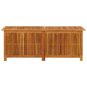 Berkfield Garden Storage Box 150x50x58 cm Solid Acacia Wood