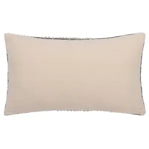 Hoem Himal Woven Knot Feather Filled Cushion