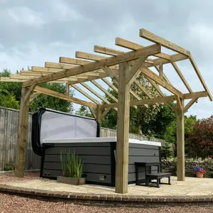 Premium Pergolas - Frame Only 3.6m Long x 2.1m Wide