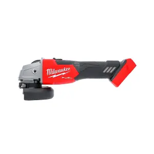 Milwaukee FUEL Brushless Angle Grinder 18V Cordless Slide Switch + Accessories