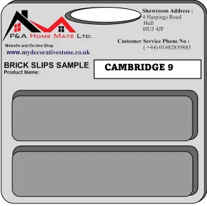 Brick Slip Samples - Cambridge 9