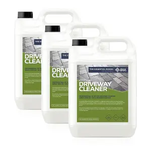 Stonecare4U - Driveway Cleaner (15L) - Removes Dirt, Algae, Weeds & Moss From Block Paving, Concrete, Natural Stone & More