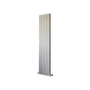 Ximax Champion Duplex CHD18041W White Vertical Designer 4378BTU Radiator, (W)410mm x (H)1800mm