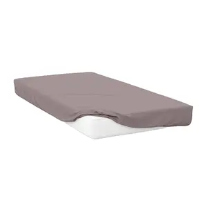 Belledorm 400 Thread Count Egyptian Cotton Extra Deep Fitted Sheet Pewter (Superking)