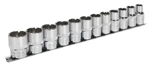 Sealey Socket Set 12pc 1/2"Sq Drive AK70612