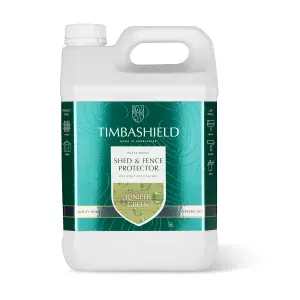 Timbashield Shed & Fence Protector 5 litres (Juniper Green)