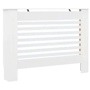 Berkfield Radiator Covers 2 pcs White 112x19x81.5 cm MDF