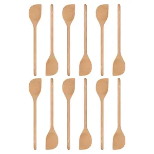 Argon Tableware 12 Piece Wood Cooking Spoon (Set of 12)