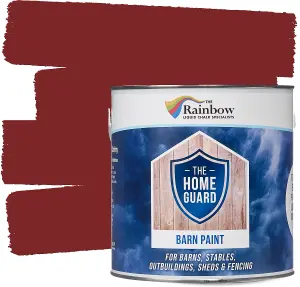 HOME GUARD  BARN PAINT RED 5 LITRE