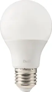 Diall E27 9.5W 1055Lm White A60 Warm White Led Light Bulb