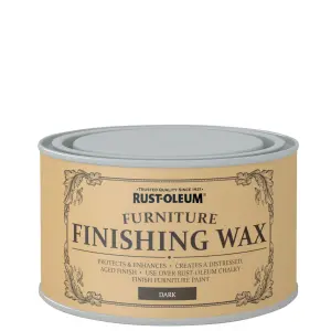 Rust-Oleum Dark brown Matt Furniture Wax Finishing wax, 0.4L