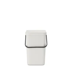 Brabantia Sort and Go 25 Litre Rubbish Bin Light Grey