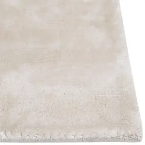 Viscose Area Rug 160 x 230 cm Light Beige GESI II