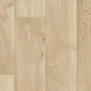 Beige 532 Contract Wood EffectCommercial Vinyl Flooring For Office, Shop, Waterproof Lino Flooring-4m(13'1") X 4m(13'1")-16m²