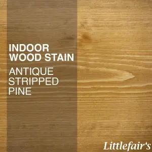 Littlefair's - Indoor Wood Stain - Antique Stripped Pine - 500ml