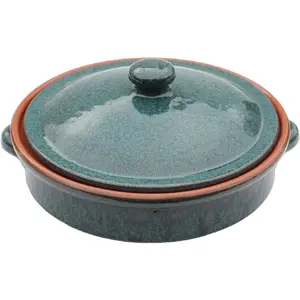 Works Non-Stick 25cm Round Terracotta Dish