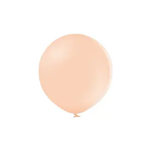 Belbal Latex Pastel Balloons (Pack of 100) Peach Cream (One Size)