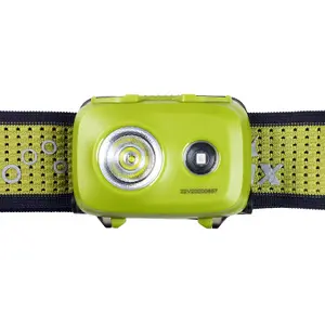 Fenix HL16 Green, Lightweight 3x AAA Battery Powered Head Torch - 450 lm - 104m Beam Range - Red light mode - IP66 Weatherproof