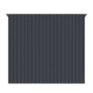 BillyOh Knighton Pent Metal Shed - 7x5 Grey