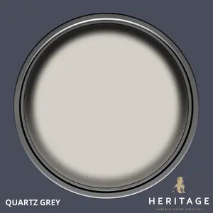 Dulux Trade Heritage Quartz Grey Velvet matt Wall paint, 2.5L